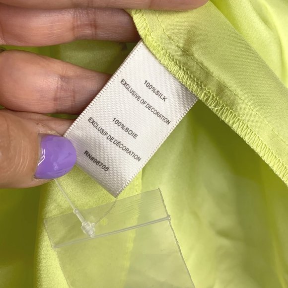 NWT REBECCA TAYLOR Limea Silk Sequin Sleeveless Top Sz 10‎ - Picture 8 of 11